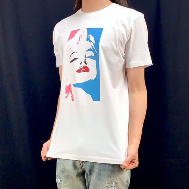 新品 マリリンモンロー パステルカラー ポップアート ビッグ Tシャツ パーカー