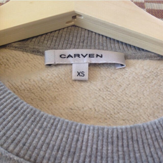 CARVEN(カルヴェン)のCARVEN ロゴ スウェット グレー 15SS TOGA ステラ シアター レディースのトップス(トレーナー/スウェット)の商品写真