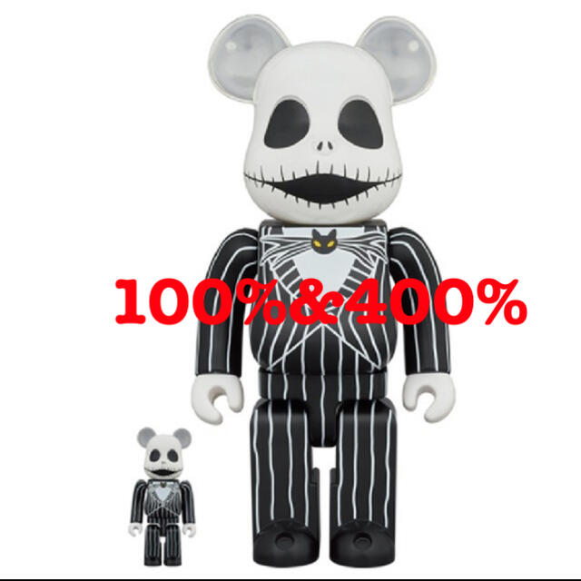 その他BE@RBRICK Jack Skellington 100％ & 400％