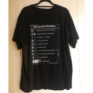 エムエムシックス(MM6)のMM6 Maison Margiela  バックプリントTシャツ(Tシャツ(半袖/袖なし))