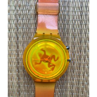 スウォッチ(swatch)のSWATCH スウォッチ　オレンジ(腕時計(アナログ))