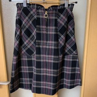 マジェスティックレゴン(MAJESTIC LEGON)のチェック台形ミニスカート(ミニスカート)