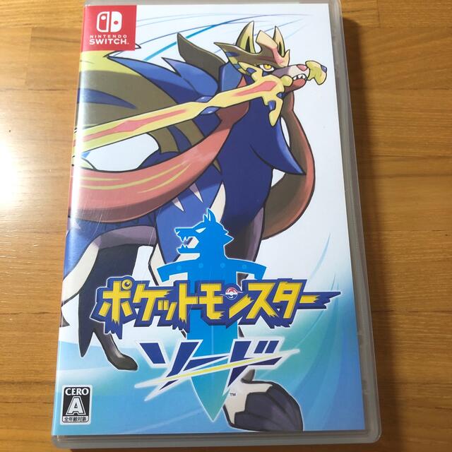 ポケットモンスター ソード Switch エンタメ/ホビーのゲームソフト/ゲーム機本体(家庭用ゲームソフト)の商品写真