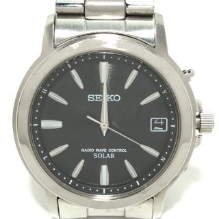 セイコー(SEIKO)のセイコー 腕時計 7B52-0AF0 メンズ 黒(その他)