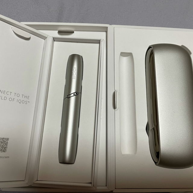 超美品　iQOS 3 DUO ムーンシルバー限定色