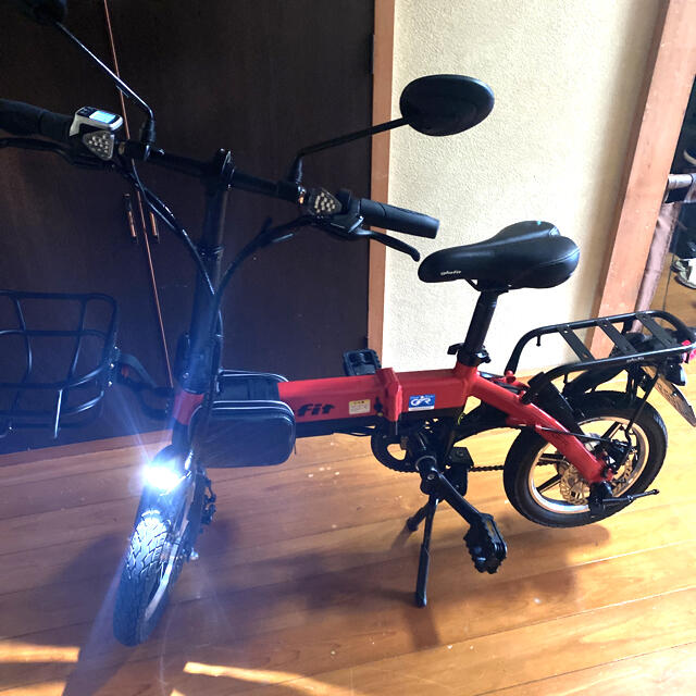 glafit バイク　自転車　限定　梅干しレッド