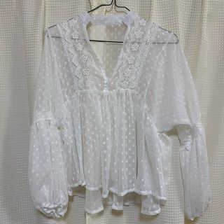 フィフス(fifth)の【新品】レースブラウス(シャツ/ブラウス(長袖/七分))