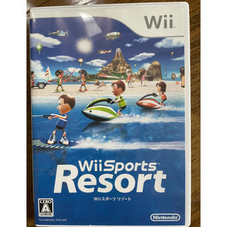 ウィー(Wii)のWii SportsResort ソフト(家庭用ゲームソフト)