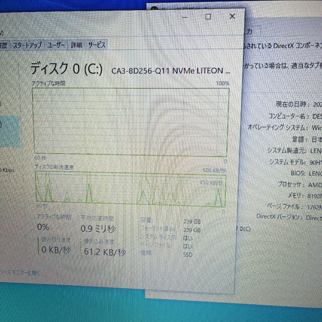 デスクトップPC モニターセットデスクトップ型PC