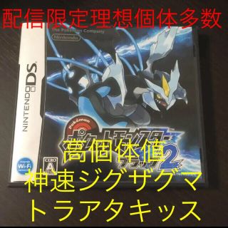 ニンテンドーDS(ニンテンドーDS)のポケットモンスター ブラック2 ホワイト2(携帯用ゲームソフト)