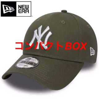 ニューエラー(NEW ERA)のニューエラ キャップ NY ヤンキース 緑 オリーブ カーキ グリーン 白ロゴ(キャップ)