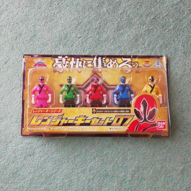 BANDAI - 海賊戦隊ゴーカイジャー レンジャーキーセット07 侍 BANDAI - 海賊戦隊ゴーカイジャー レンジャーキーセット07 侍