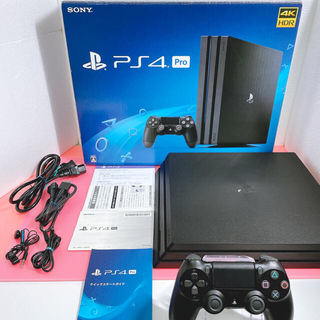 【完備•完動品】PlayStation4 Pro 本体セット★おまけ品付き★