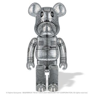 メディコムトイ(MEDICOM TOY)のBAPE X HAJIME SORAYAMA SHARK BE@RBRICK(その他)