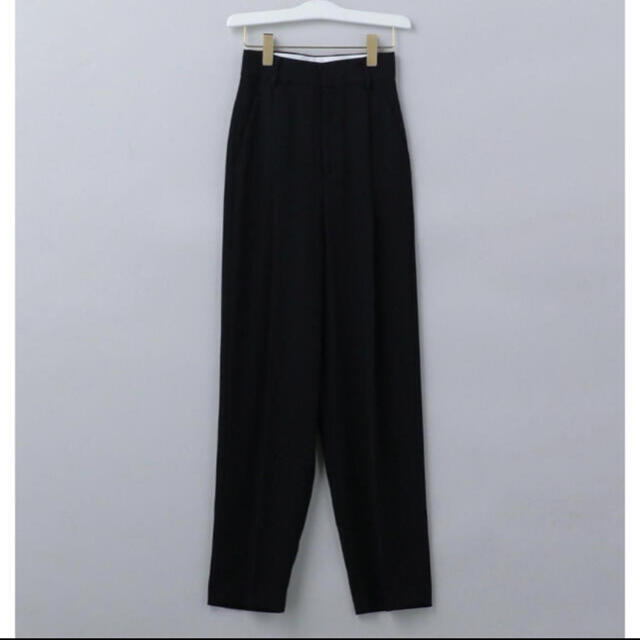 カジュアルパンツ6(ROKU)GEORGETTE TUCK PANTS