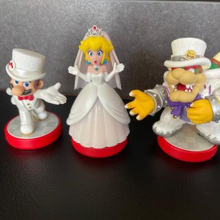 ニンテンドウ(任天堂)のamiibo マリオ　ウエディングスタイルセット(ゲームキャラクター)