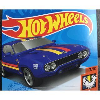 シボレー(Chevrolet)のHW Hot Wheels ホットウィール ‘71 プリムス ロードランナー 青(ミニカー)