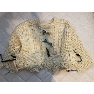 お値下げok レア　vintageフィッシャーマンニット♡(ニット/セーター)