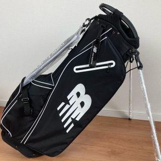 ニューバランス(New Balance)の新品 New Balance golf スタンド式 キャディバック 黒☆9型(バッグ)