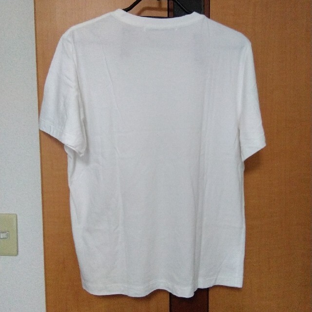 FRAMeWORK(フレームワーク)のフレームワーク　テンジクチビロゴT　tシャツ　半袖　ホワイト　FRAMeWORK レディースのトップス(Tシャツ(半袖/袖なし))の商品写真