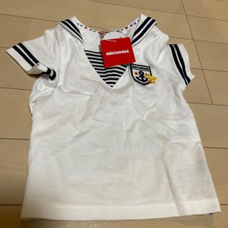 ミキハウス(mikihouse)の新品ミキハウス　セーラーカラー プッチー半袖Ｔシャツ(12-5233-709)(Ｔシャツ)