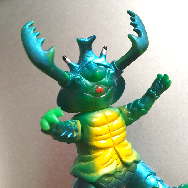 ウルトラマン ウルトラ怪獣 ブルマァク アントラー 中古 ミニソフビ