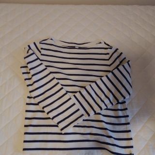 ユニクロ(UNIQLO)のユニクロボーダーTシャツ(Tシャツ(長袖/七分))