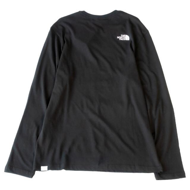 THE NORTH FACE(ザノースフェイス)のザ ノースフェイス　グラフィックロンT黒　UK XL　日本XL～2XL相当 メンズのトップス(Tシャツ/カットソー(七分/長袖))の商品写真