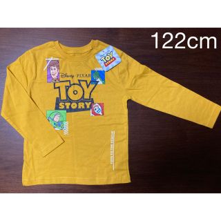 ディズニー(Disney)の日本未発売 トイストーリー 長袖Tシャツ 黄 122cm ※1点のみ(Tシャツ/カットソー)