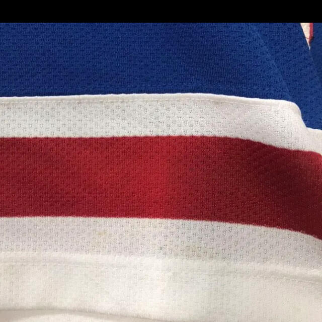 【STARTER】NHLホッケーシャツ　ユニフォーム　RANGERS ユースL 4