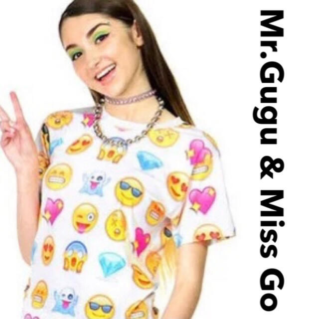 Mr.Gugu & Miss Go 絵文字Tシャツ レディースのトップス(Tシャツ(半袖/袖なし))の商品写真