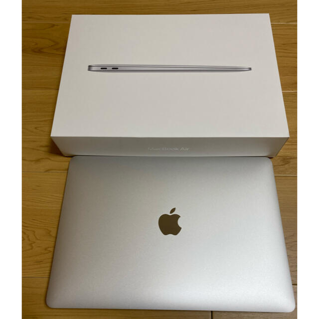 定番 Mac (Apple) - 極美品! MacBook air M1 8GB 256GB シルバー
