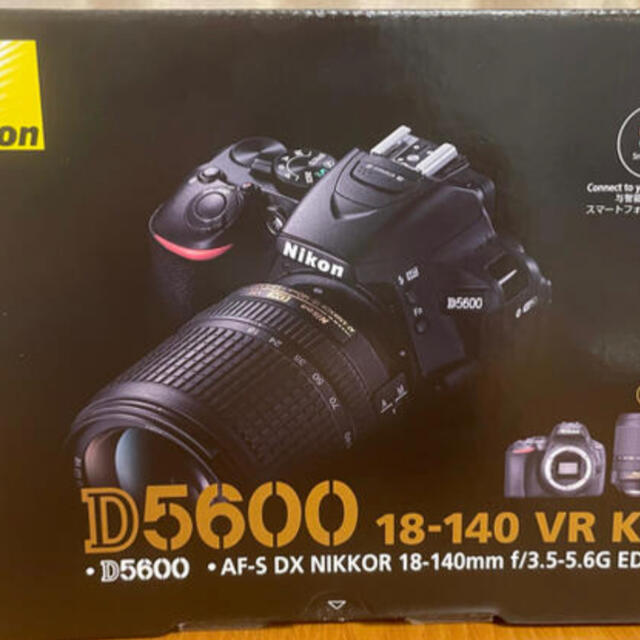 Nikon - 【新品　未使用　3年保証】Nikon D5600 18-140 VRレンズキット