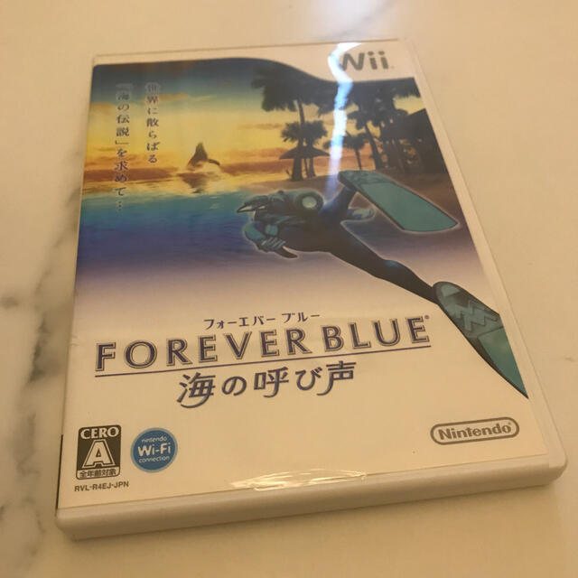 FOREVER BLUE（フォーエバーブルー） 海の呼び声 Wii エンタメ/ホビーのゲームソフト/ゲーム機本体(家庭用ゲームソフト)の商品写真