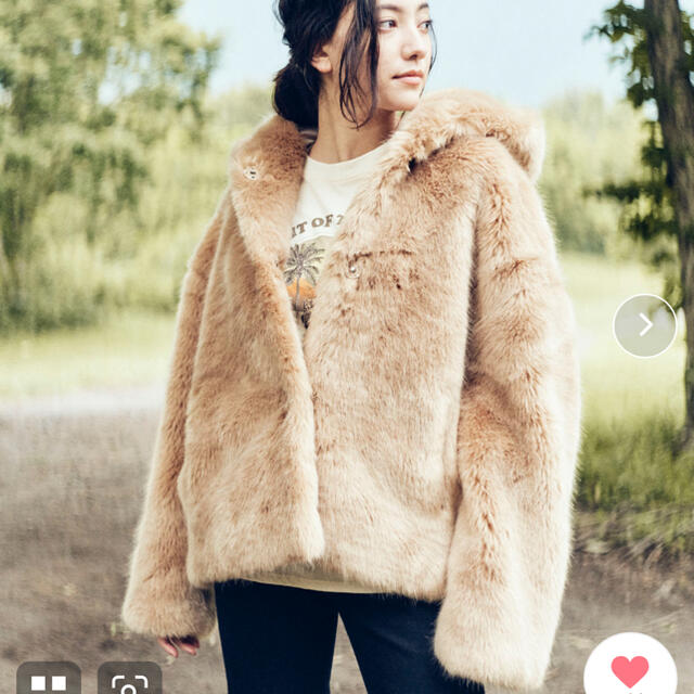 Jakke  bambi eco fur coat