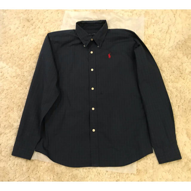 POLO RALPH LAUREN(ポロラルフローレン)の専用【ポロ ラルフローレン】チェックシャツ　ブラウス キッズ160 キッズ/ベビー/マタニティのキッズ服男の子用(90cm~)(ブラウス)の商品写真