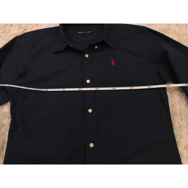 POLO RALPH LAUREN(ポロラルフローレン)の専用【ポロ ラルフローレン】チェックシャツ　ブラウス キッズ160 キッズ/ベビー/マタニティのキッズ服男の子用(90cm~)(ブラウス)の商品写真