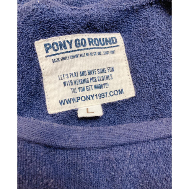 PONY GO ROUND(ポニーゴーラウンド)のポニーゴーラウンド　ワンピース　120cm ネイビー キッズ/ベビー/マタニティのキッズ服女の子用(90cm~)(ワンピース)の商品写真