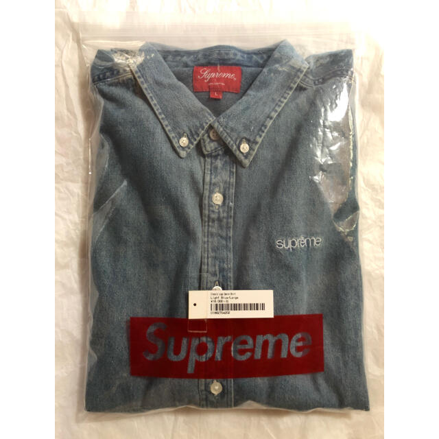 Supreme 20AW Classic Logo Denim Shirt 新品 本物保証! 33%割引