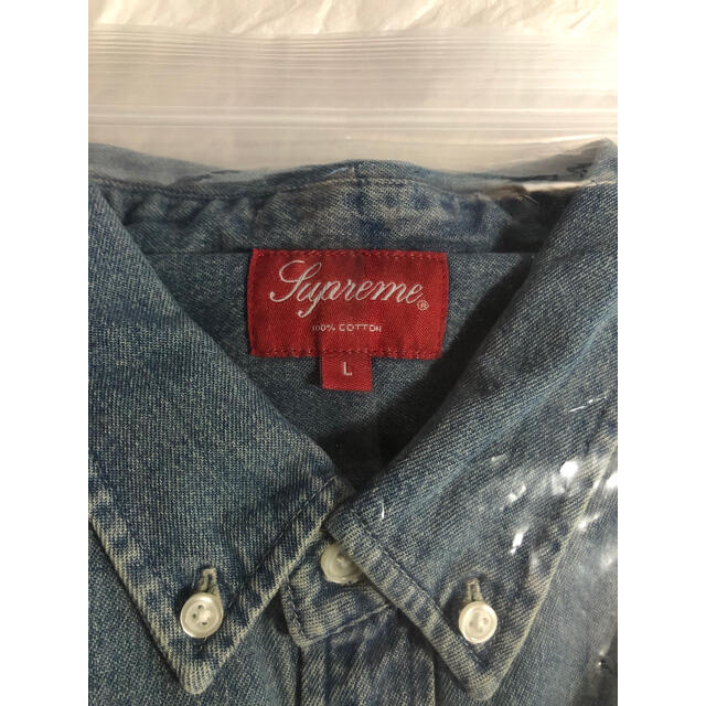 Supreme 20AW Classic Logo Denim Shirt 新品 本物保証! 33%割引