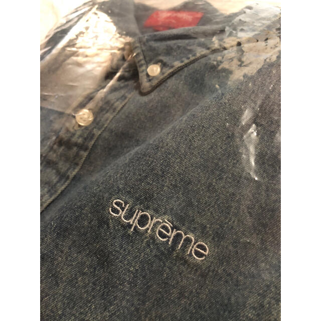 Supreme 20AW Classic Logo Denim Shirt 新品 本物保証! 33%割引