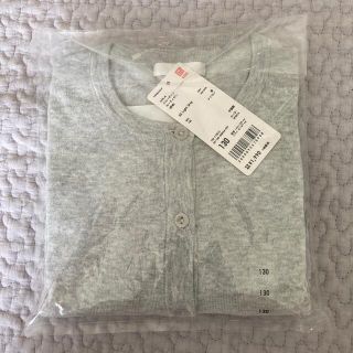 ユニクロ(UNIQLO)のyuさま専用ユニクロ　クルーネックカーディガン　130(カーディガン)