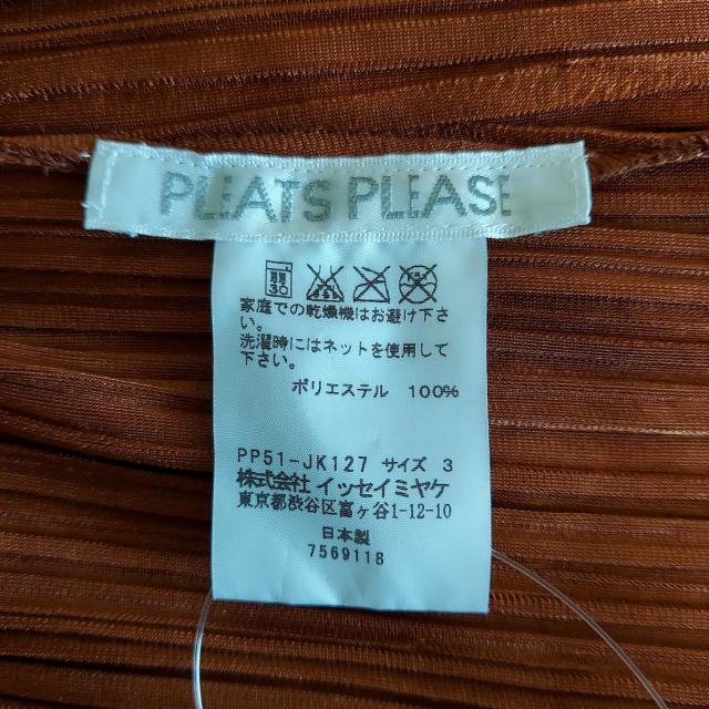 PLEATS PLEASE ISSEY MIYAKE(プリーツプリーズイッセイミヤケ)のプリーツプリーズ 長袖カットソー 3 L - レディースのトップス(カットソー(長袖/七分))の商品写真