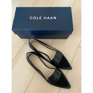 コールハーン(Cole Haan)のコールハーン　ローヒールパンプス　黒(ローファー/革靴)