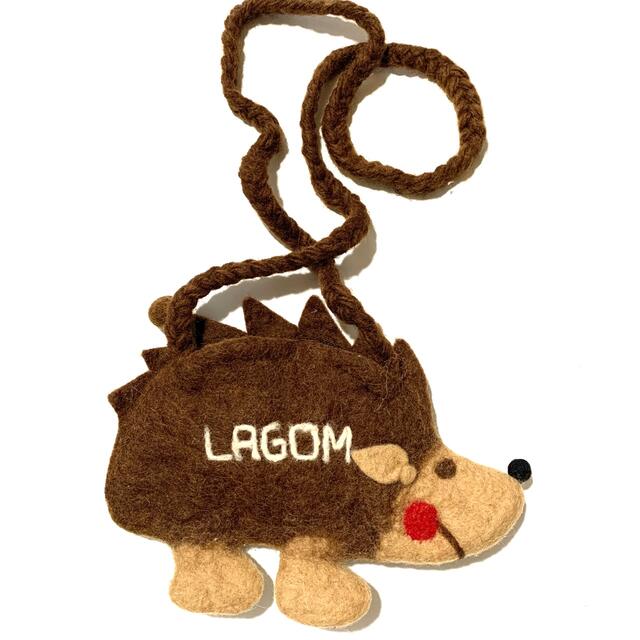 LAGOM(ラーゴム)のLAGOM ハリネズミショルダーバッグ レディースのバッグ(ショルダーバッグ)の商品写真