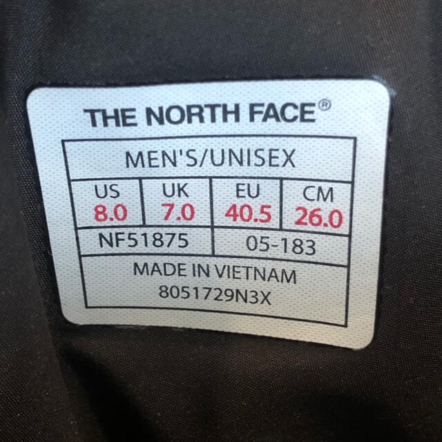 THE NORTH FACE(ザノースフェイス)のひまわり様専用　THE NORTH FACE ブーツ メンズ　26cm メンズの靴/シューズ(ブーツ)の商品写真