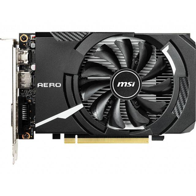 空冷専有スロット新品★MSI GeForce GTX 1650 AERO ITX 4G OCV1