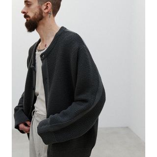 LOOP YARN WIDE CARDIGAN リドム　21SS完売品(カーディガン)