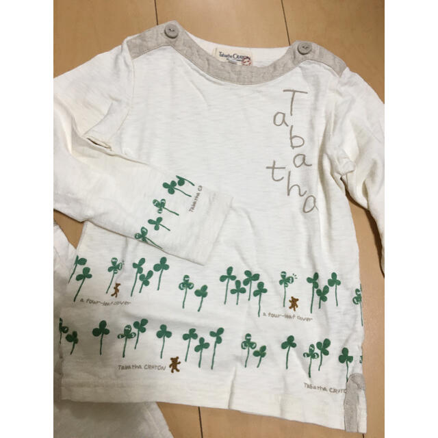 tabatha crayon   上下セット キッズ/ベビー/マタニティのキッズ服女の子用(90cm~)(Tシャツ/カットソー)の商品写真