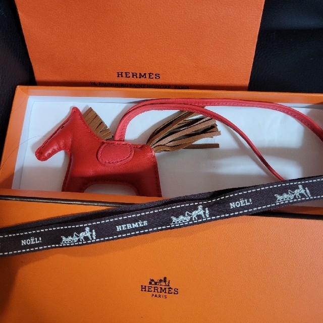 エルメス　チャーム　HERMES ロデオ　pm ソーブラック　激レア　新品　黒